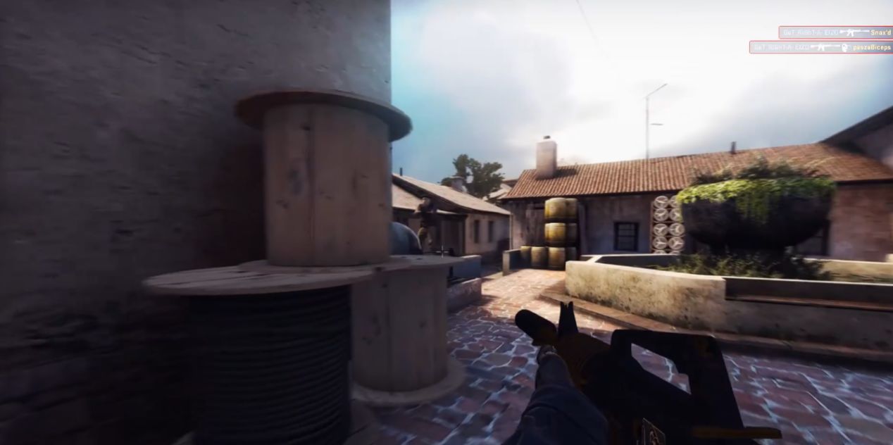 Ropz在赛车赛道上撞毁保时捷